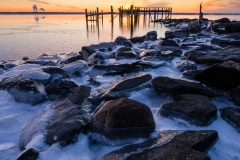 Winter Sunrise at Rocky Point