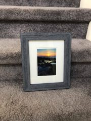 A beautifully framed print from Mike Dooley Photography, prepared for a client to give as a thoughtful gift A beautifully framed print from Mike Dooley Photography, prepared for a client to give as a thoughtful gift