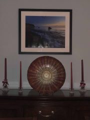 A Block Island waves print by Mike Dooley Photography, beautifully displayed in a client’s home A Block Island waves print by Mike Dooley Photography, beautifully displayed in a client’s home
