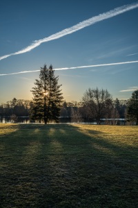 Sunrise in Roger Williams Park