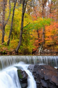 Waterfall at Hunt's Mills