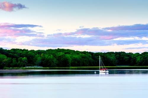 Sailboat at Sunset Sailboat at Sunset