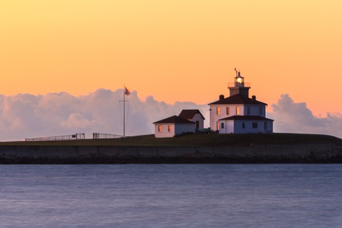 Watch Hill Light Greets Sunrise Watch Hill Light Greets Sunrise