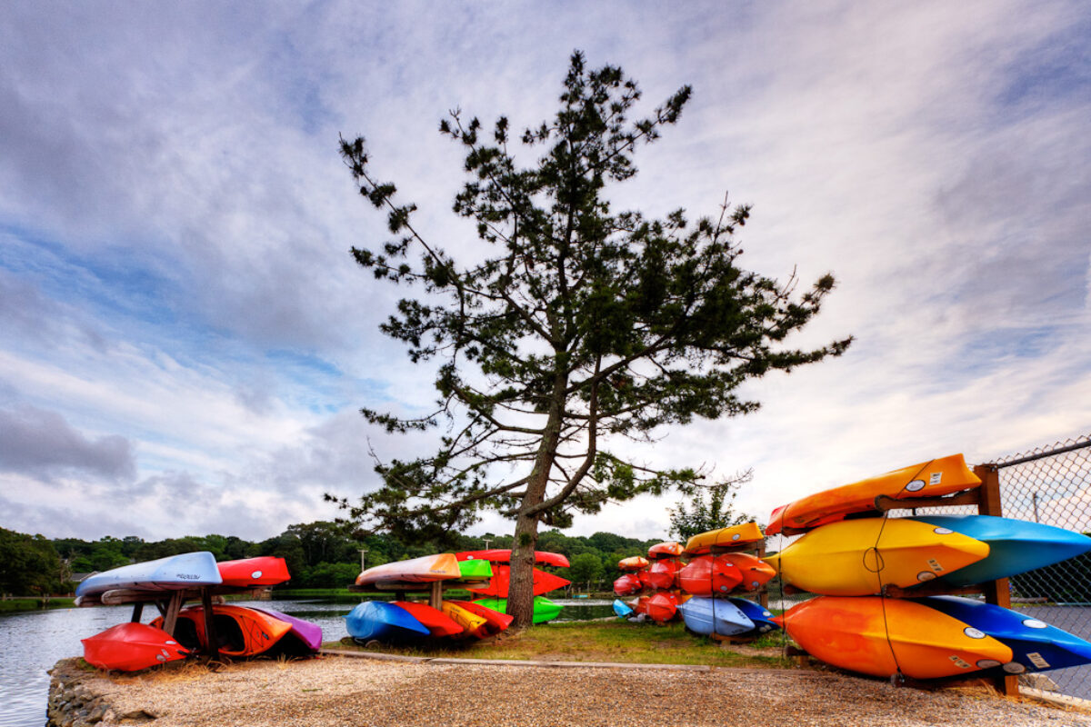 Colorful Kayaks