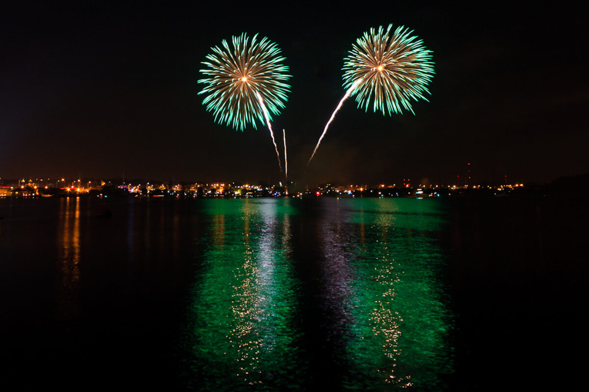 4th of July Fireworks in Rhode Island