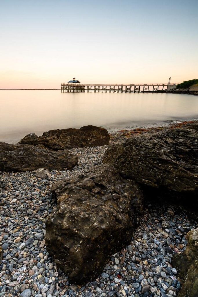 A mindfulness-inspired seascape photograph capturing peace, tranquility, and inner calm through soft light and serene composition.