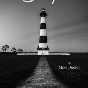 Book cover of Hope by Mike Dooley, showing Bodie Island Lighthouse in black-and-white photography.