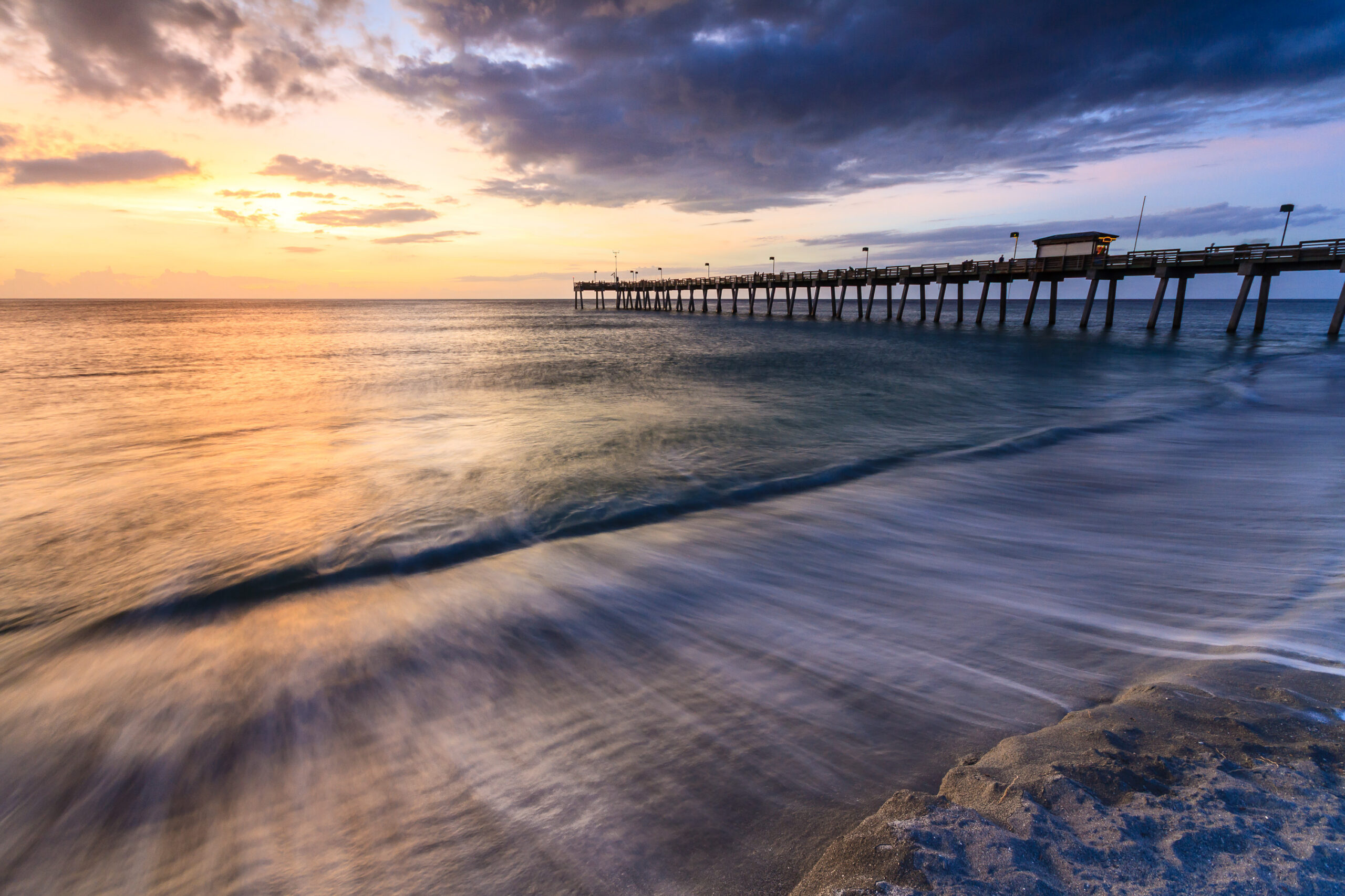 Venice Fishing Pier at Sunset – Florida – Mike Dooley Photography
