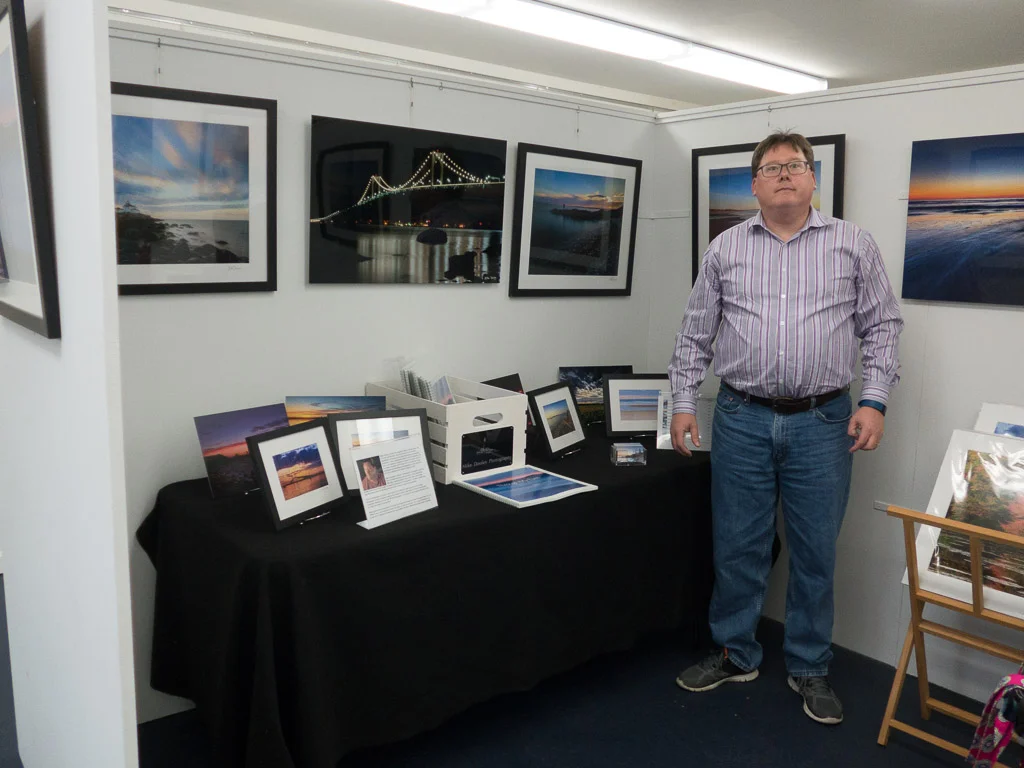 Mike Dooley prints on display at the Bill Krul Gallery in Narragansett
